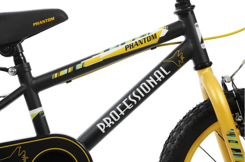 Professional Phantom 16 Inch Wheel Kids Bike Black-5